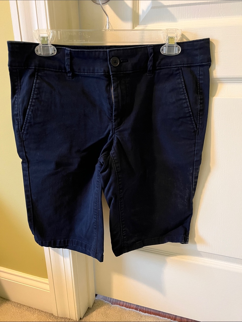 LOFT Outlet Navy Bermuda Shorts